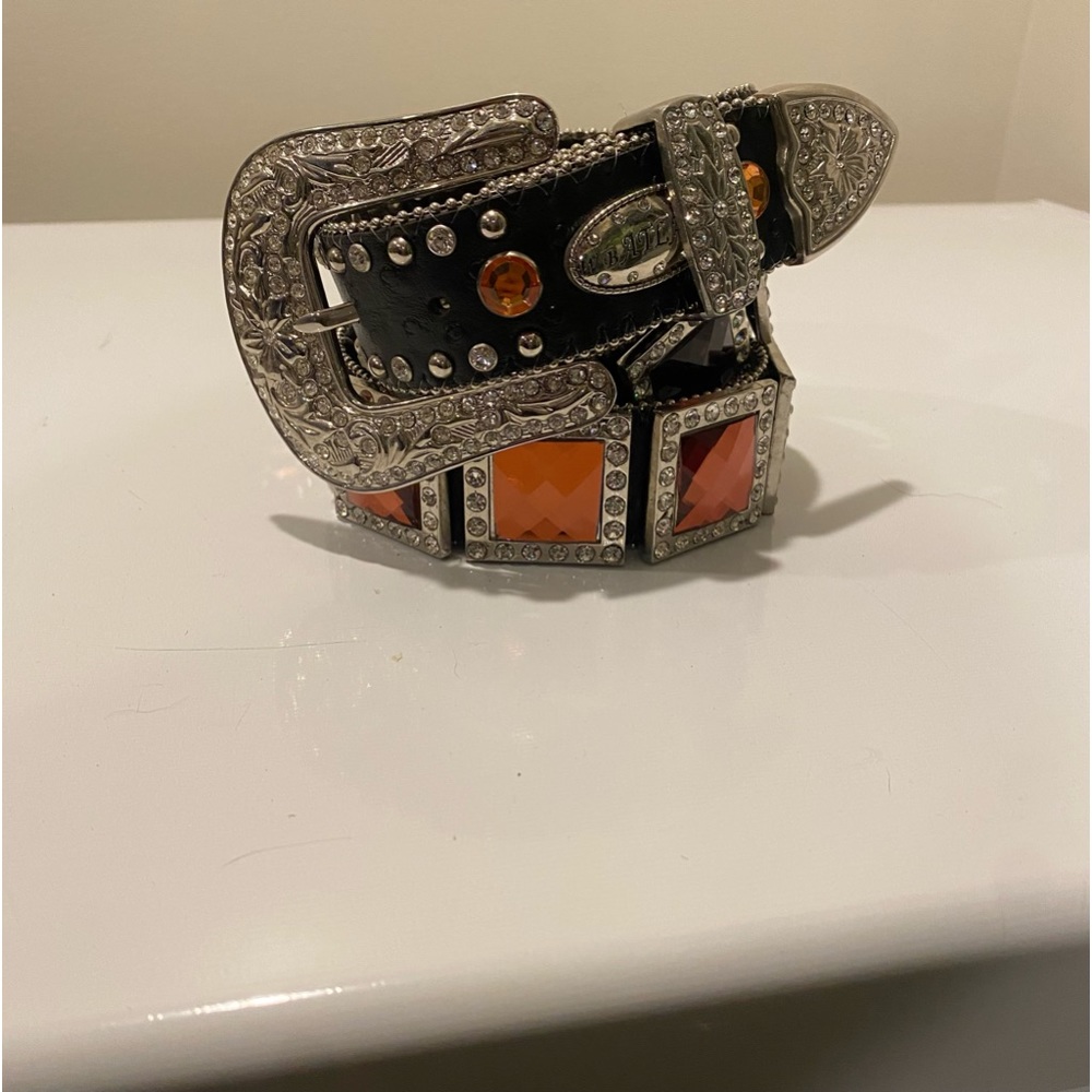 Western Mirrored Belt